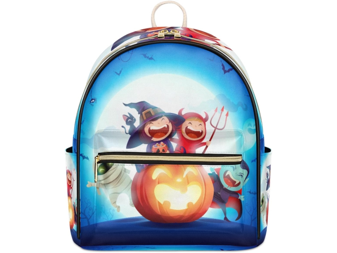 Mochila Halloween Tropicallife (32x15x44cm) tecido respirável