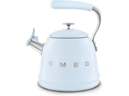 Chaleira de Aço com apito SMEG WKF01PB Azul (2,3 L)