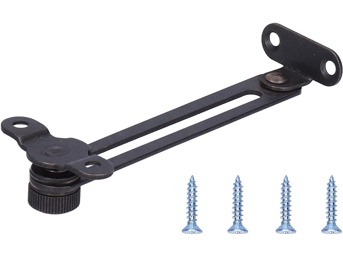 Dobradiça De Porta Armário Estilo Retrô Em Ferro Com Mola Segurança, Acessório Para Móveis, Ideal Para Armários