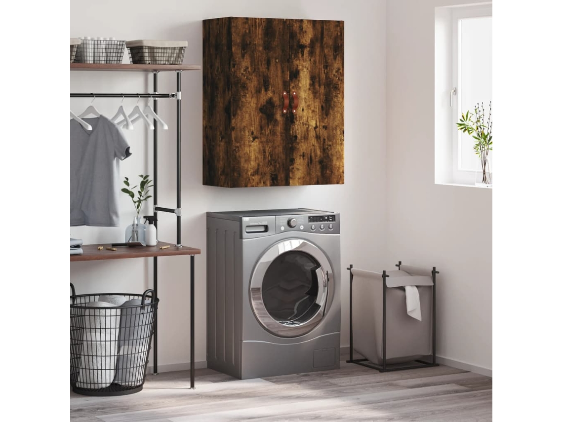 Wall Mounted Cabinet, Wall Mounted Cabinets Vidaxl Marrom Madeira Processada (n/a)