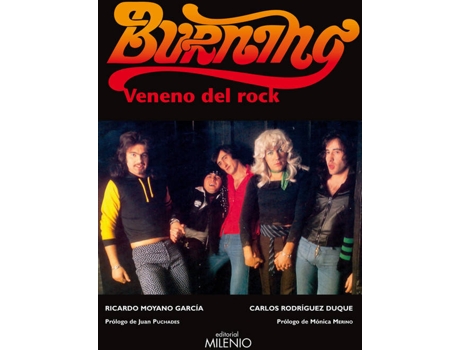 Livro Burning. Veneno Del Rock de Varios Autores