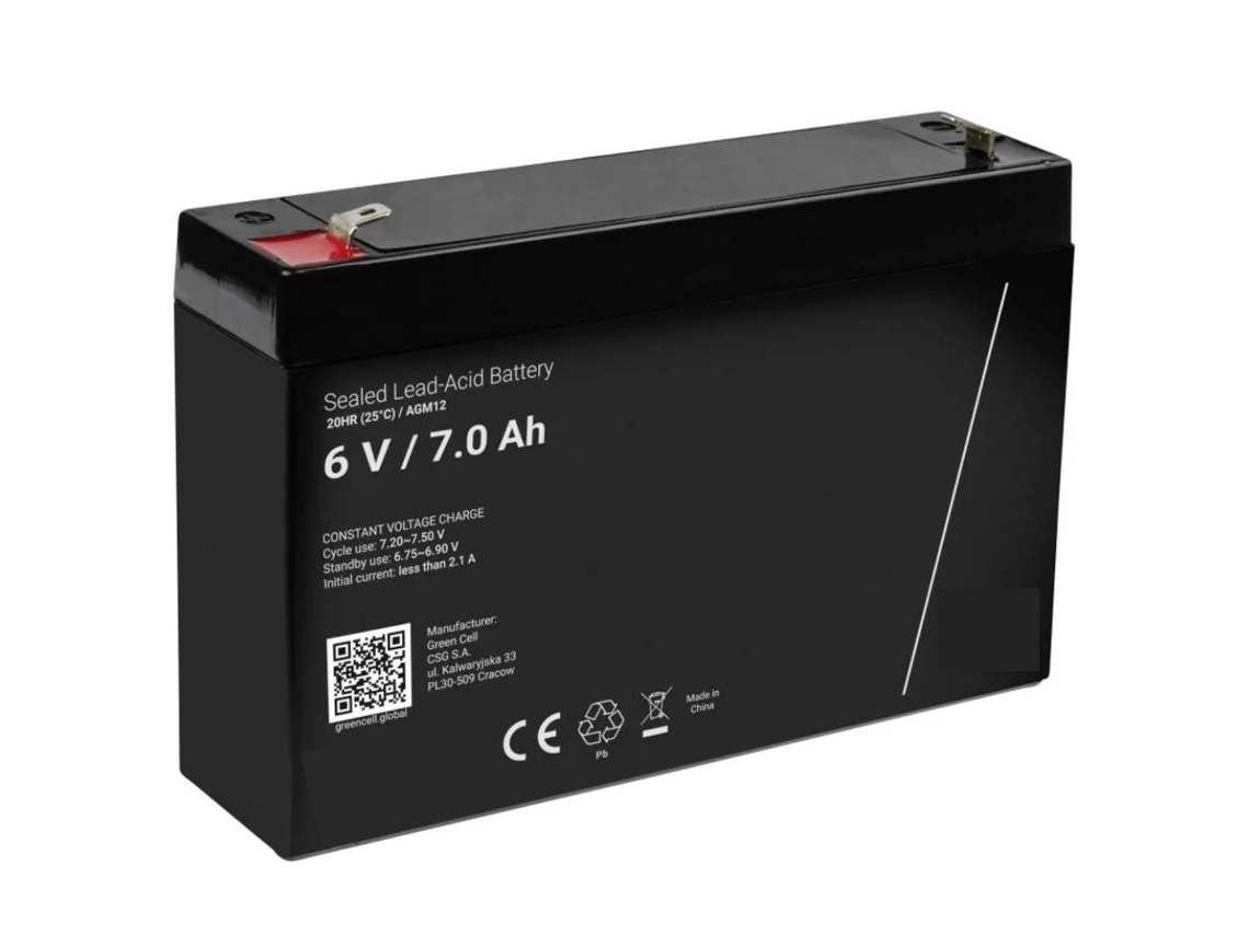 Bateria 6v 7.0ah Para Carro Elétrico Infantil – Bateria Agm Universal Para Veículos Infantis – Bateria Suplente Sem Manutenção 151x34x94mm