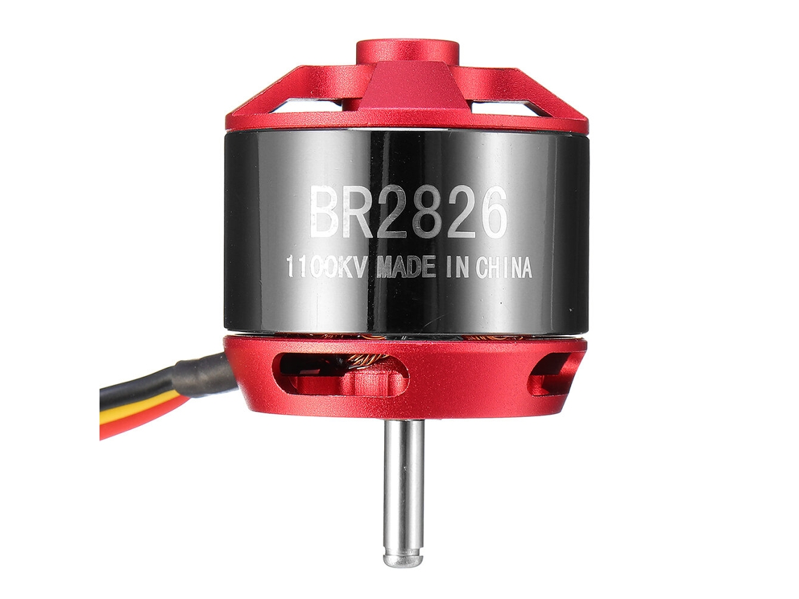 3 unidades do motor brushless Racerstar BR2826 1100kv 2 4s para aeronaves FPV RC MDUG