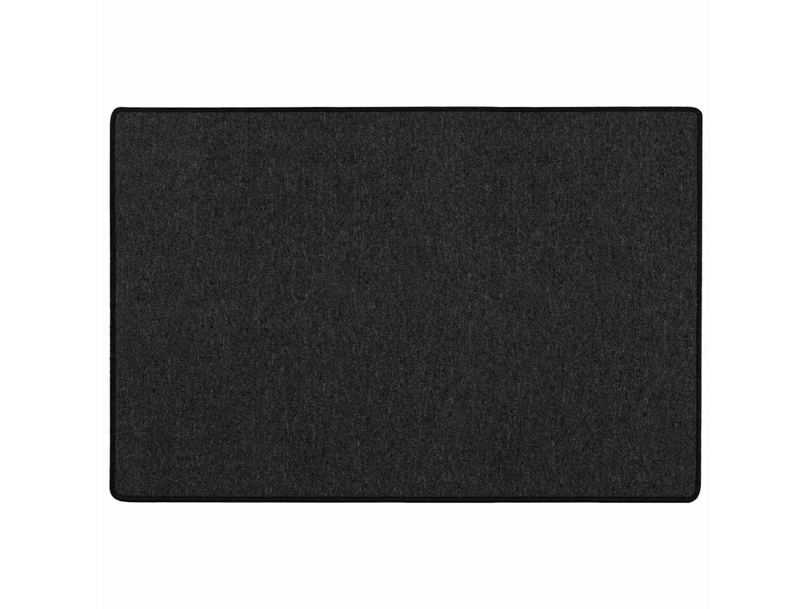 Conjunto 1 Tapete Runner Vidaxl Antracite Polipropileno (100 X 150 Cm)