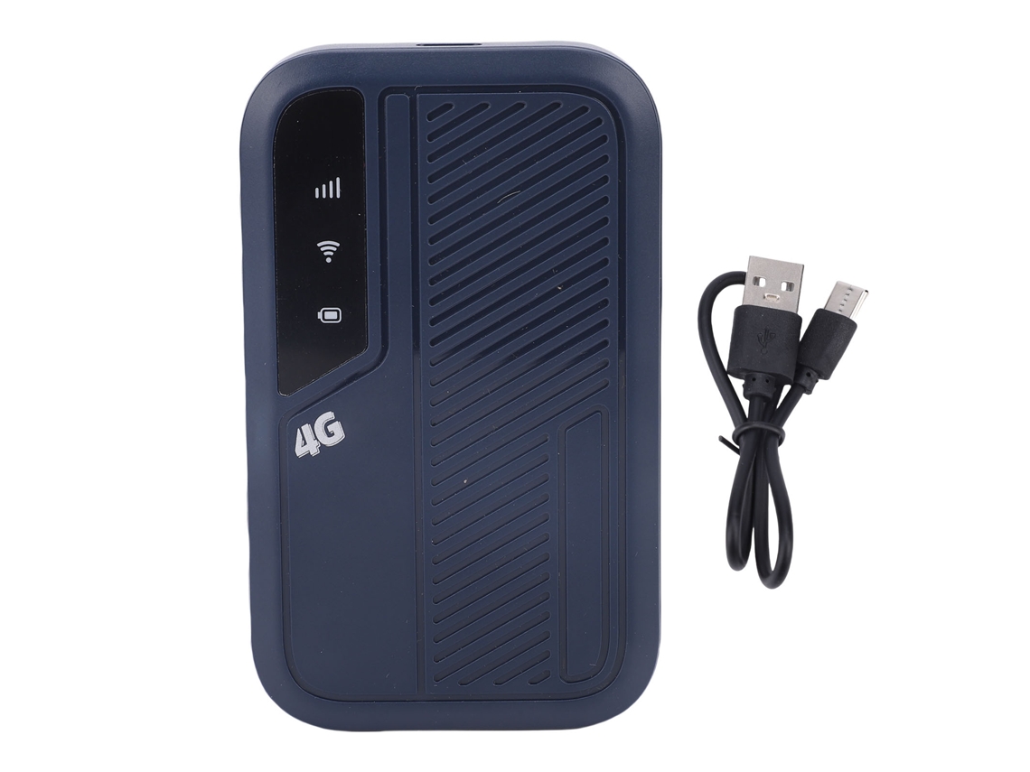 Wifi Portátil 4g (ponto De Acesso Móvel 4g Com Bateria De 3000mah) Roteador Portátil Sem Fio Para Viagens