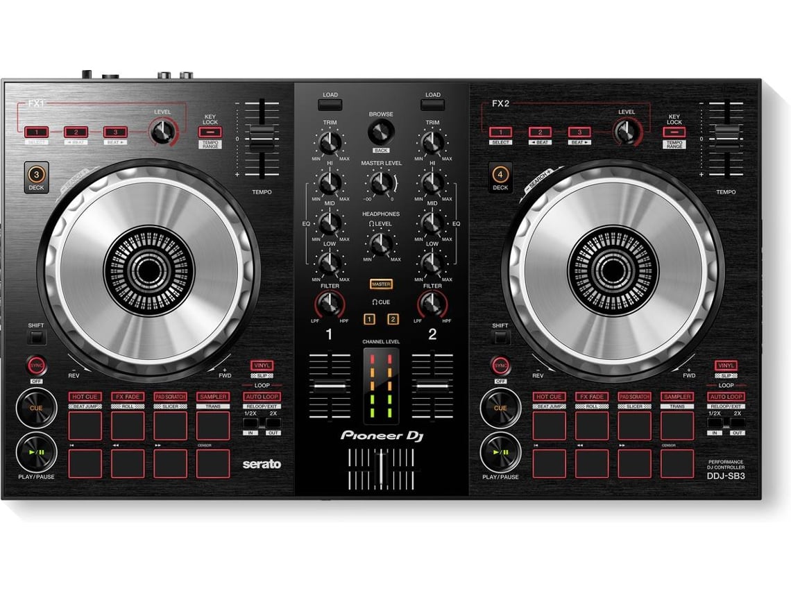 Controlador DJ PIONEER DDJ-SB3 Preto