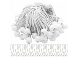 Cordas Elásticas Com Bola, 50 Unidades