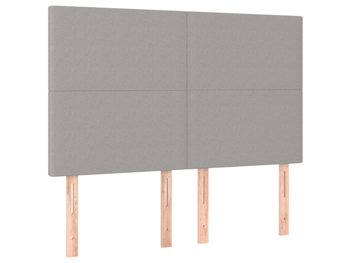 Headboard, Headboards Vidaxl Cinzeto Tecido (144 Cm)