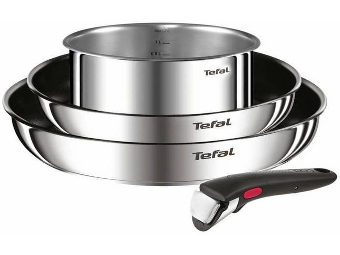 Conjunto de panelas de cozinha TEFAL Ingenio (4 Peças)