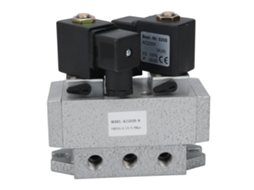 Válvula Solenoide 2 Posiciones 5 Vías Control Eléctrico Doble G1/4 K25d2h‑8ac 220v Para Equipos Mecánicos