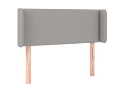 Headboard, Headboards Vidaxl Cinzeto Tecido (83 X 16 X 78/88 Cm)