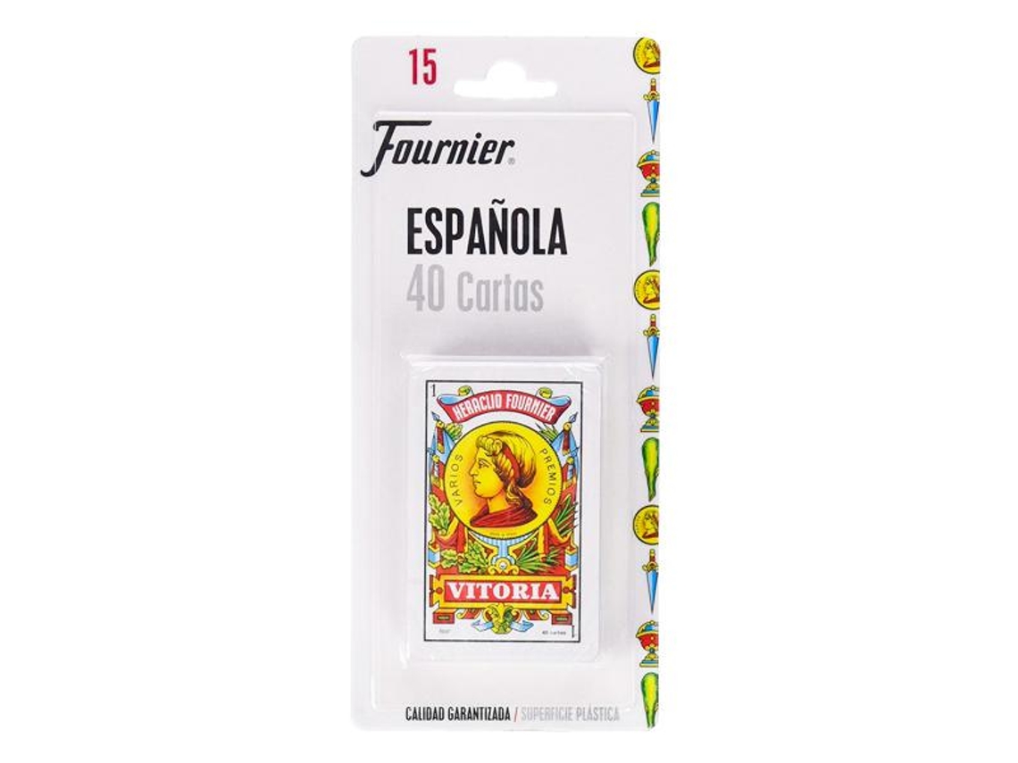 Baralho Naipes Espanhóis 40 Cartas Fournier