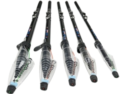 2,7m 3,6m 4,5m 5,4m 6,30m 7,2m Vara Pesca Telescópica Carbono, ultraleve, durável, portátil | S/MARCA