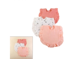 Paninho Para Arrotar Para Bebê, Toalha De Dentição, Lenço De Algodão Para O Pescoço, Babador Com Babado Estilo Moderno, Babador De Amamentação, I