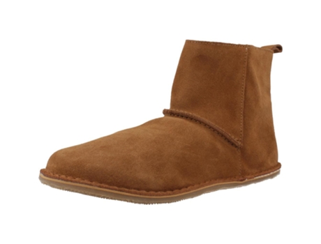 Sapatos De Mulher Boston Artico Pele Castanho (38)