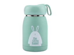 Caneca Térmica Com Estampa De Coelho Fofo De Aço Inoxidável E Garrafa De Água Ly Ebike
