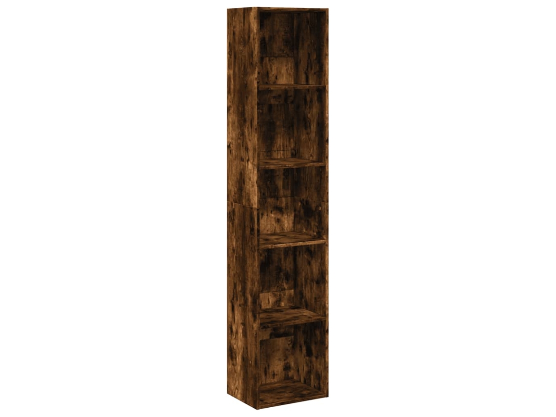 Bookcase, Bookcases Vidaxl Marrom Madeira Processada (n/a)