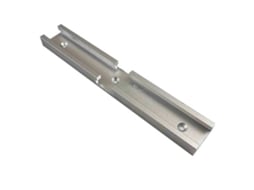 Ferramenta De Carpintaria T Track 200mm Com Escala Precisa, Instalação Fácil, Alumínio Liga, Branco