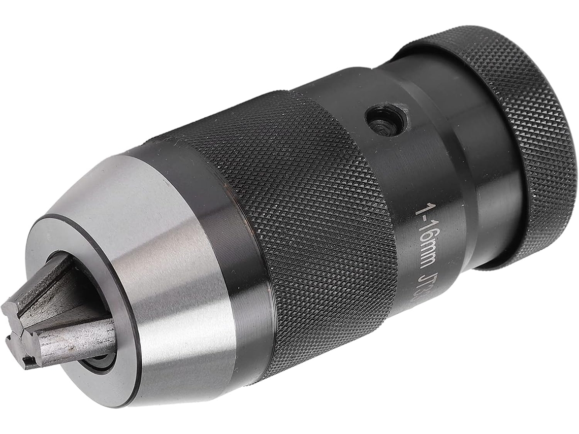 Mandril De Aço Rápido Autoajustável Sem Chave Para Brocas 1 A 16 Mm