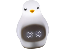 Despertador Led Inteligente Cabilock, Em Formato De Silicone Com Luz Noturna, Vários Alarmes, Para Meninos E Meninas