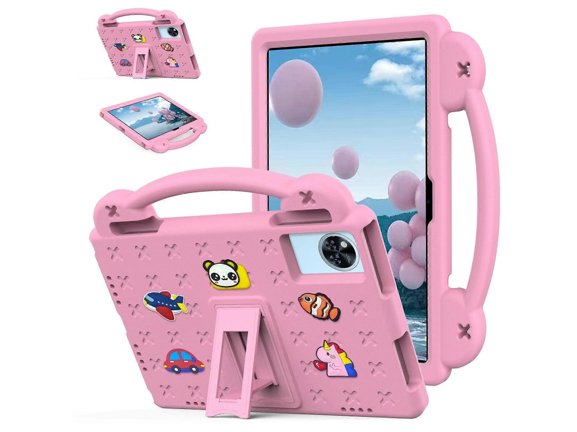 Capa infantil de EVA à prova de choque com suporte e alça para tablet da Webake