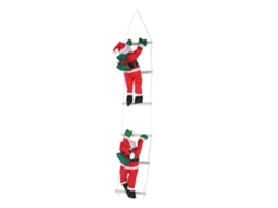 Ornamento de Natal Papai Noel Escalador Pendurado de Tecido Oxford com S/MARCA