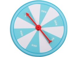 Roda Da Loteria De Parede Em Pvc Azul Para Sorteios