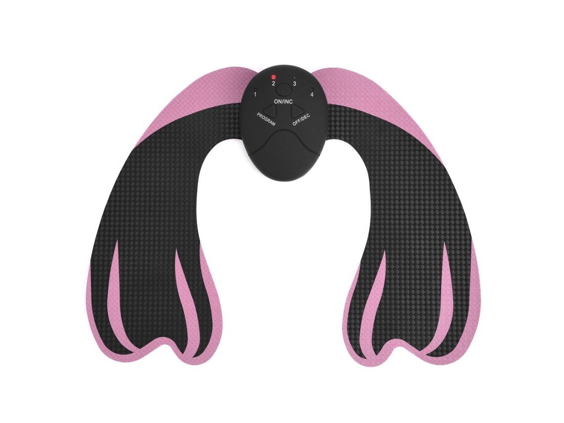 Massageador Para Levantar O Bumbum - Preto + Rosa