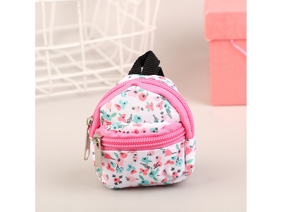 Mochila Escolar, Mini Chaveiro Para E Chaveiro Com Zíper, Para Guardar Moedas