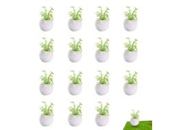 16 Peças de Mini Vasos Simulados para Decoração de Micro Paisagem com Musgo NEVEANCE