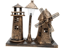 Luminária Noturna De Resina Estilo Vintage Iplusmile Em Formato Farol,