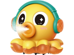 Brinquedo Elétrico Em Formato De Polvo Para Bebês Umidificador Gerador Névoa Música Luzes Animais