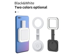 Linterna De Recarga Led Para Celular, Luz De Selfie Para Iphone, Iluminación Para Videos Y Videoconferencias
