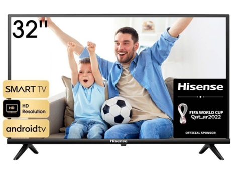 Tv HISENSE 32A4HA (LED - 32'' - 81 cm - HD - Smart TV)