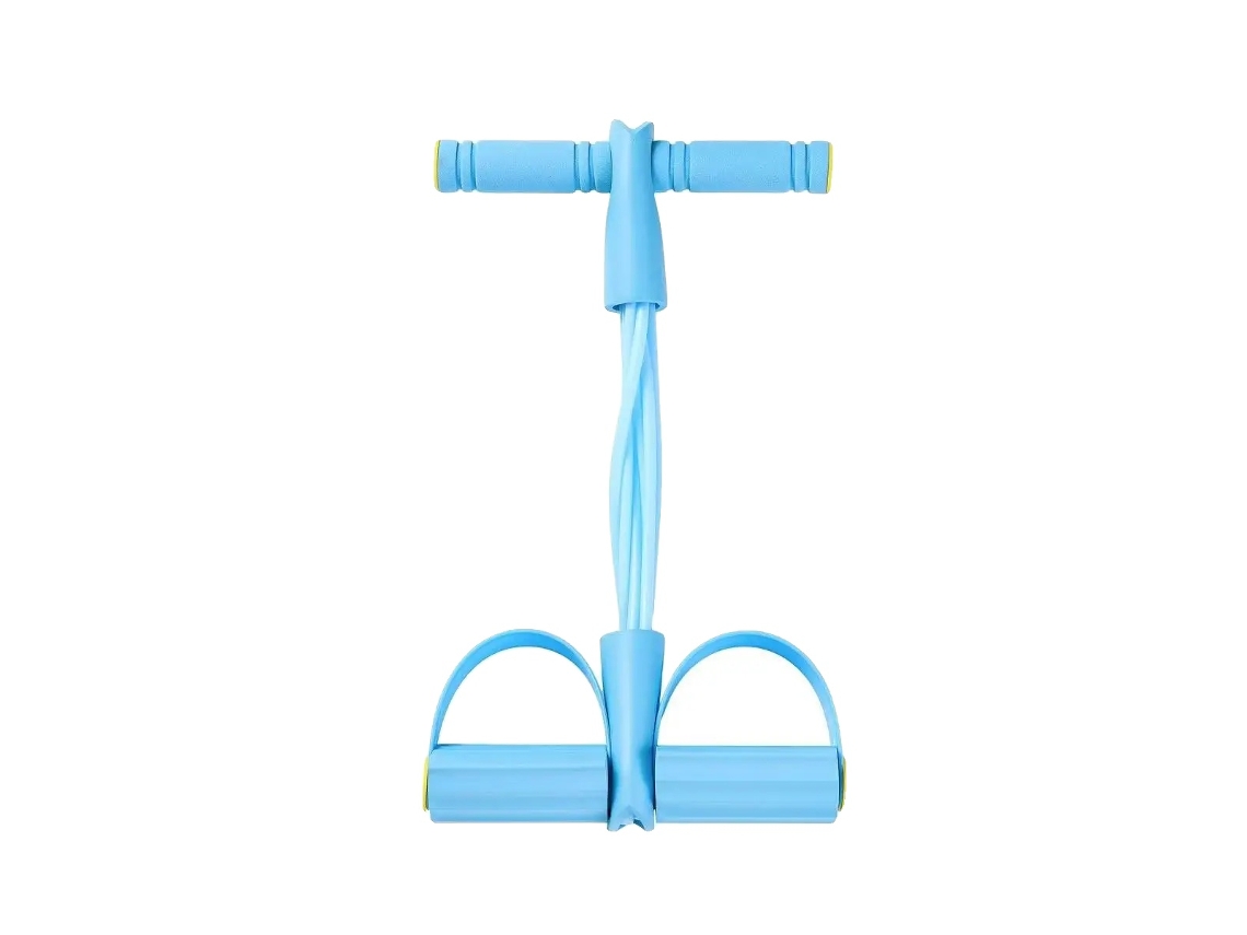 Faixas De Resistência Para Yoga, Material Elástico, Equipamento De Academia Em Casa, Azul