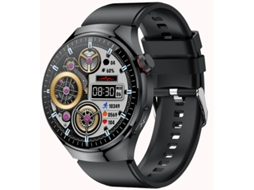 Smartwatch Com Verificação De Saúde Com Um Toque Ecg Pressão Arterial Medição De Gordura Corporal E Recurso Sos Preto Yizhood