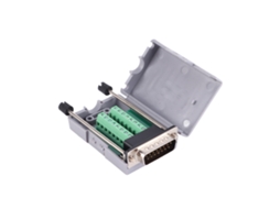 Laxiscreed Conector Db15 Sem Solda 15p Para Divisão De Cabo, Compatível Com Terminais D-sub Macho