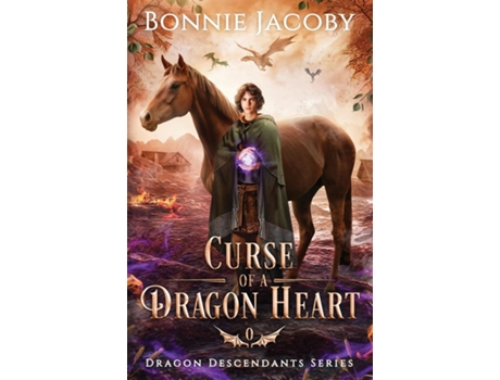 Livro Curse of a Dragon Heart de Bonnie Jacoby (Inglês)