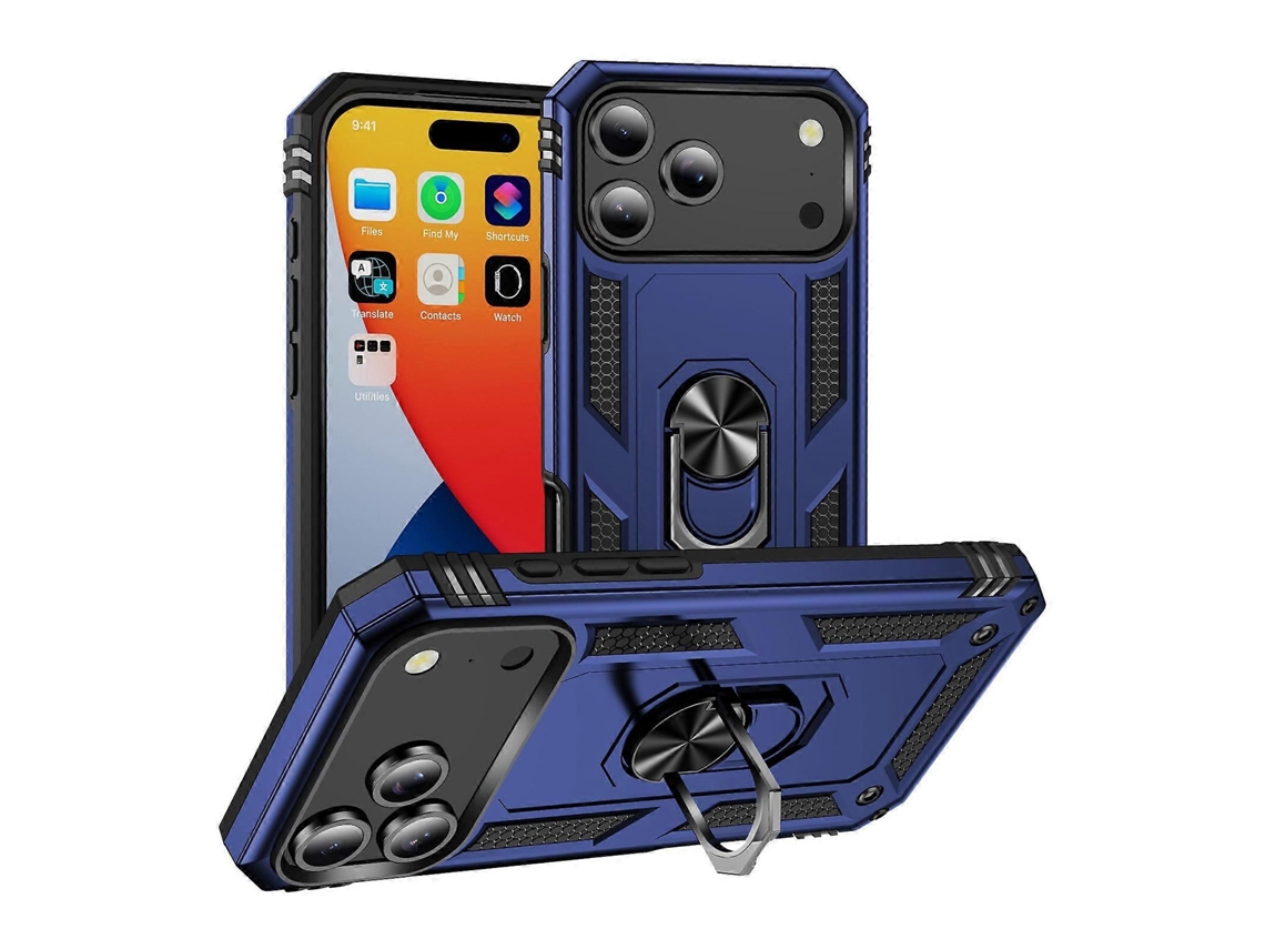 Capa De Telefone Híbrida De Tpu À Prova De Choque Com Suporte