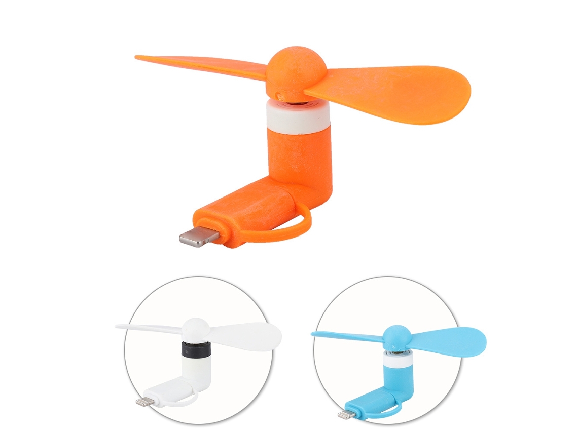 Ventilador portátil para telefones Android e Apple EOOCOO