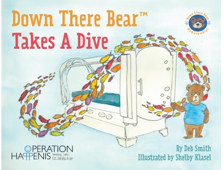 Livro Down There Bear Takes a Dive de Deb Smith (Inglês)