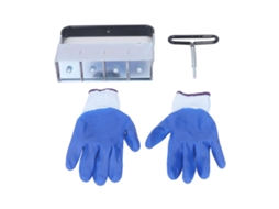 Molde manual para blocos de solo de 4x2 polegadas: Moldes portáteis em tamanho mini para sementes e estacas.