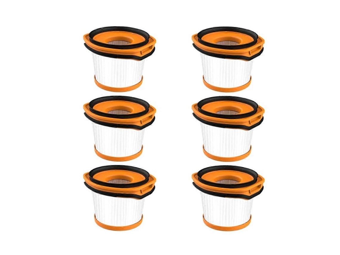 Conjunto de 6 Filtros Reposição para Aspirador de Pó Vertical Sem Fio Wandvac System Wv360 Ws620 Ws630 Ws632. Compare com BRILVIBERA