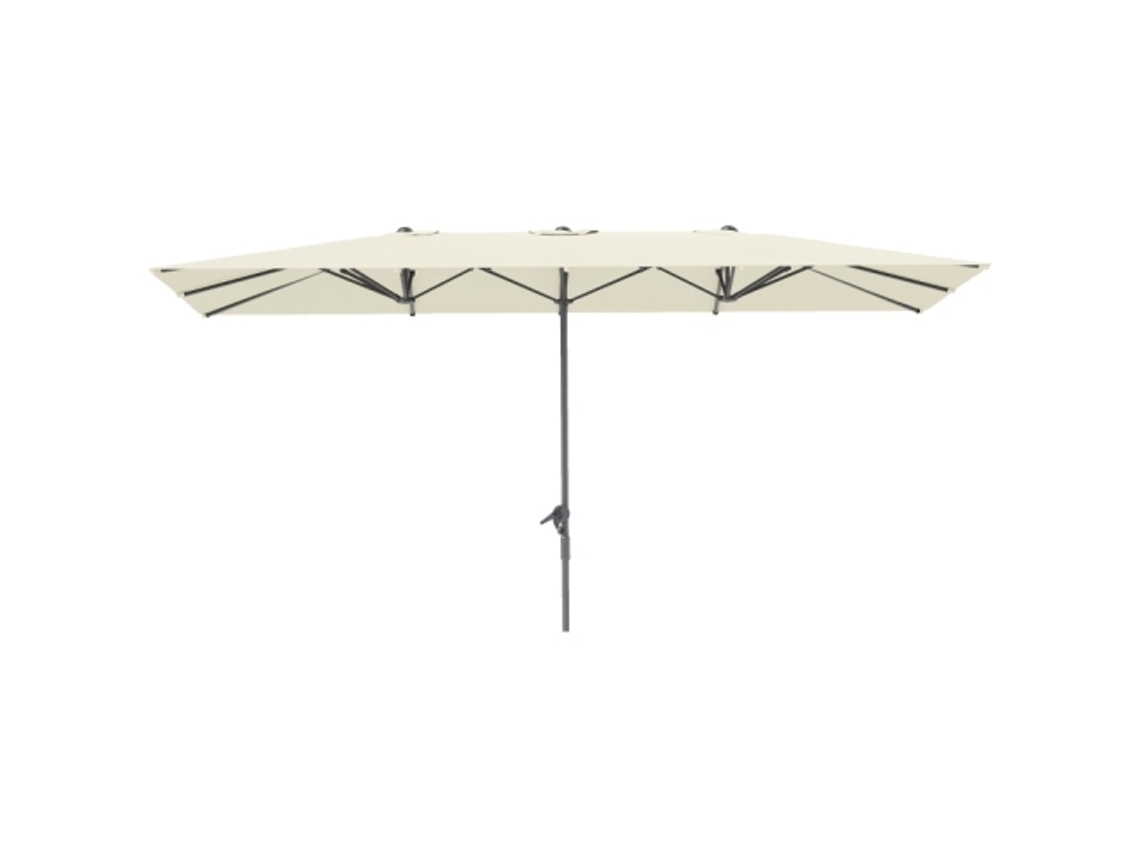 Guarda Sol ZIWEI STORE com Duas Pegas, 451x264 cm, Proteção UV 50+ e Resistente ao Vento