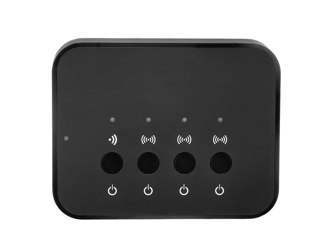 Adaptador Bluetooth 4.0 de 3.5 mm con cable e inalámbrico, divisor, 1 entrada, 3 salidas
