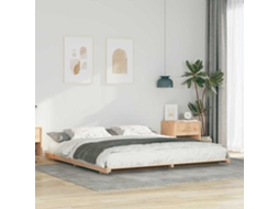Vidaxl Estrutura Da Cama Castanho 200 X 220 Cm