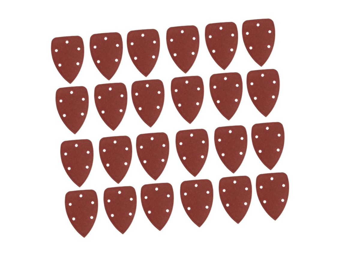 Conjunto De 40 Lixas Triangulares Com Lixadeira Para Uso Abrasivo Em Casa E Na Oficina.