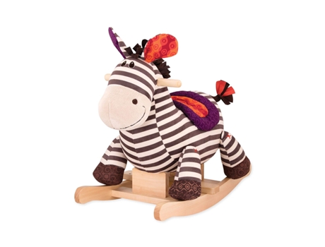 Baloiço B.TOYS Madeira - Branco - 60 x 34,5 x 46,5 cm)