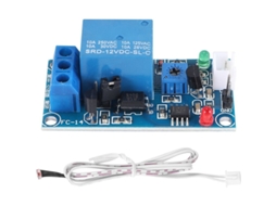 Módulo De Relé Sensor De Interruptor Fotoelétrico Dc 12v 50 Mm X 25 Mm Com 2 Cabos Aquaforge