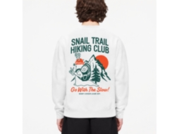 Rockinstone Snail Trail Hiking Club Sweatshirtdouble-sided Print Unique Designer Style